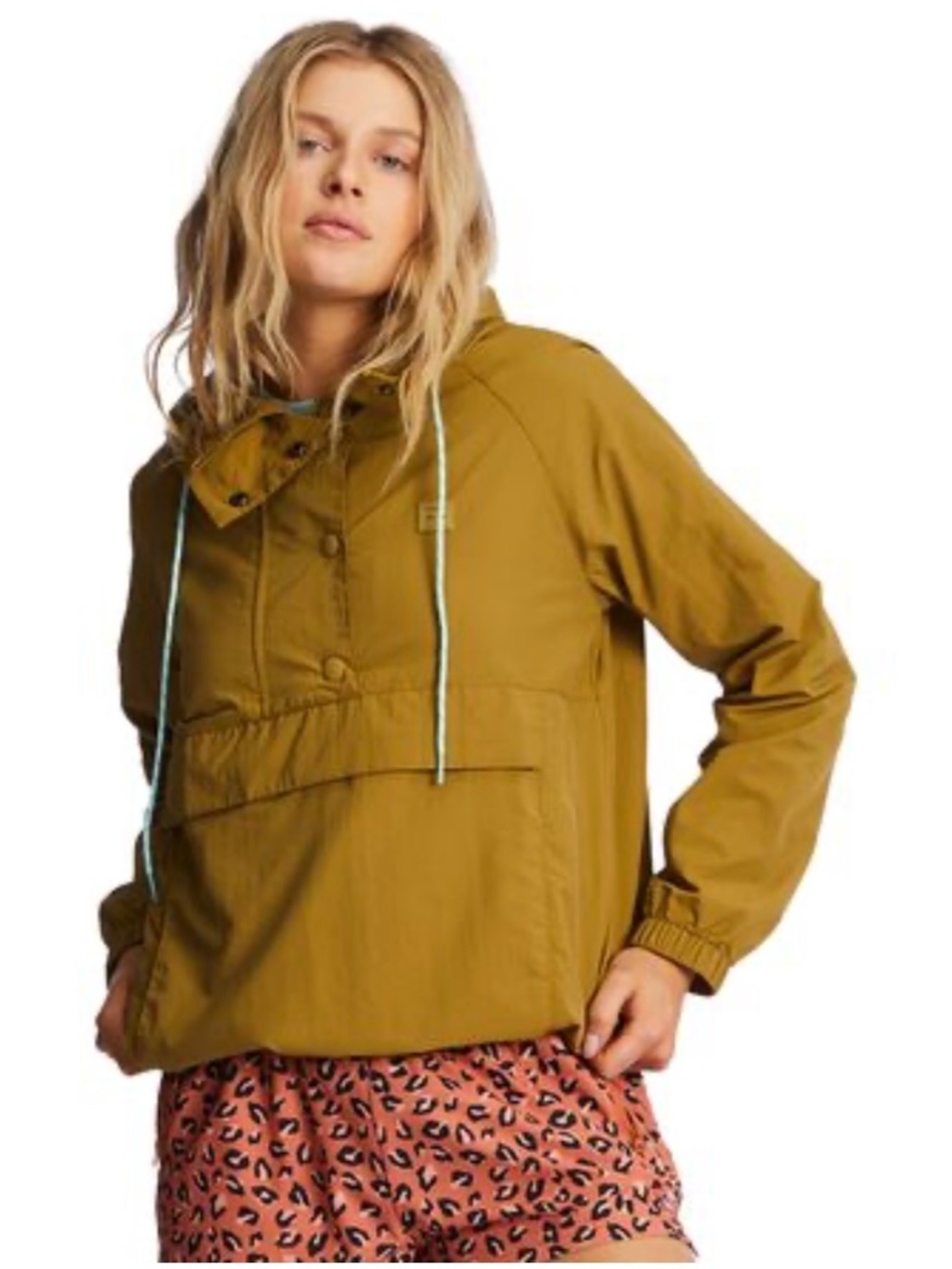 Billabong Trail Along Jacket - Mustard Yellow - Women Small